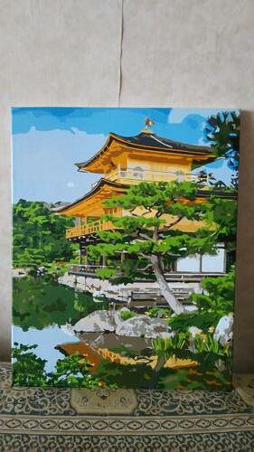 Фотографии готовых работ картин по номерам и алмазной мозаики