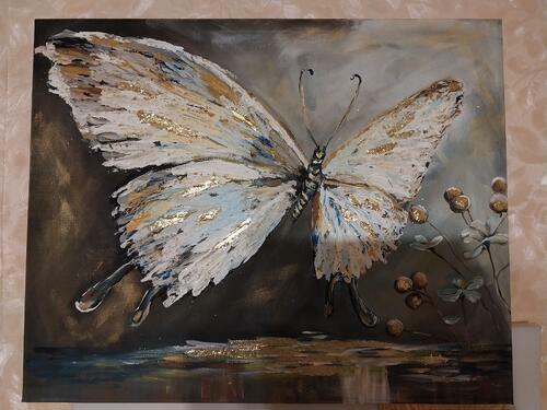 Фотографии готовых работ картин по номерам и алмазной мозаики