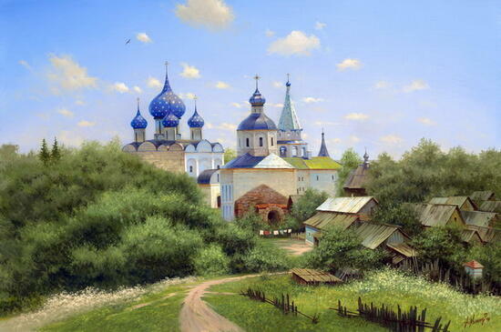 Картина по номерам Суздальский Покровский монастырь