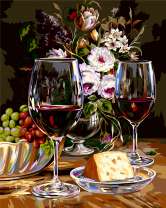 Приятный вечер с вином
