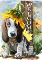 Милый щенок ждёт в гости