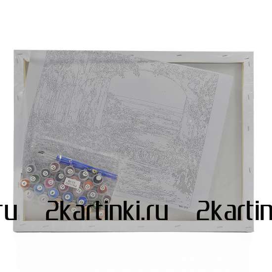 Картина по номерам 40x50 Лев в стиле поп-арт