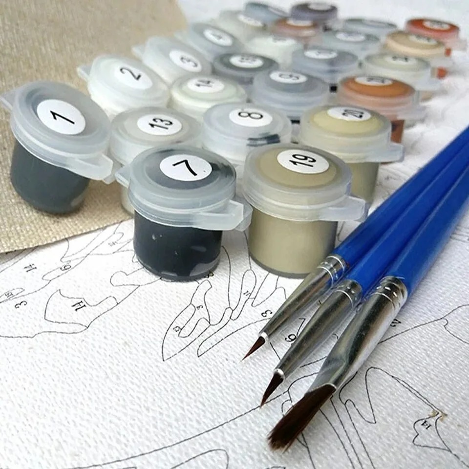 как сделать картинку по номерам из фотографии как сделать картинку по номерам из фотографии